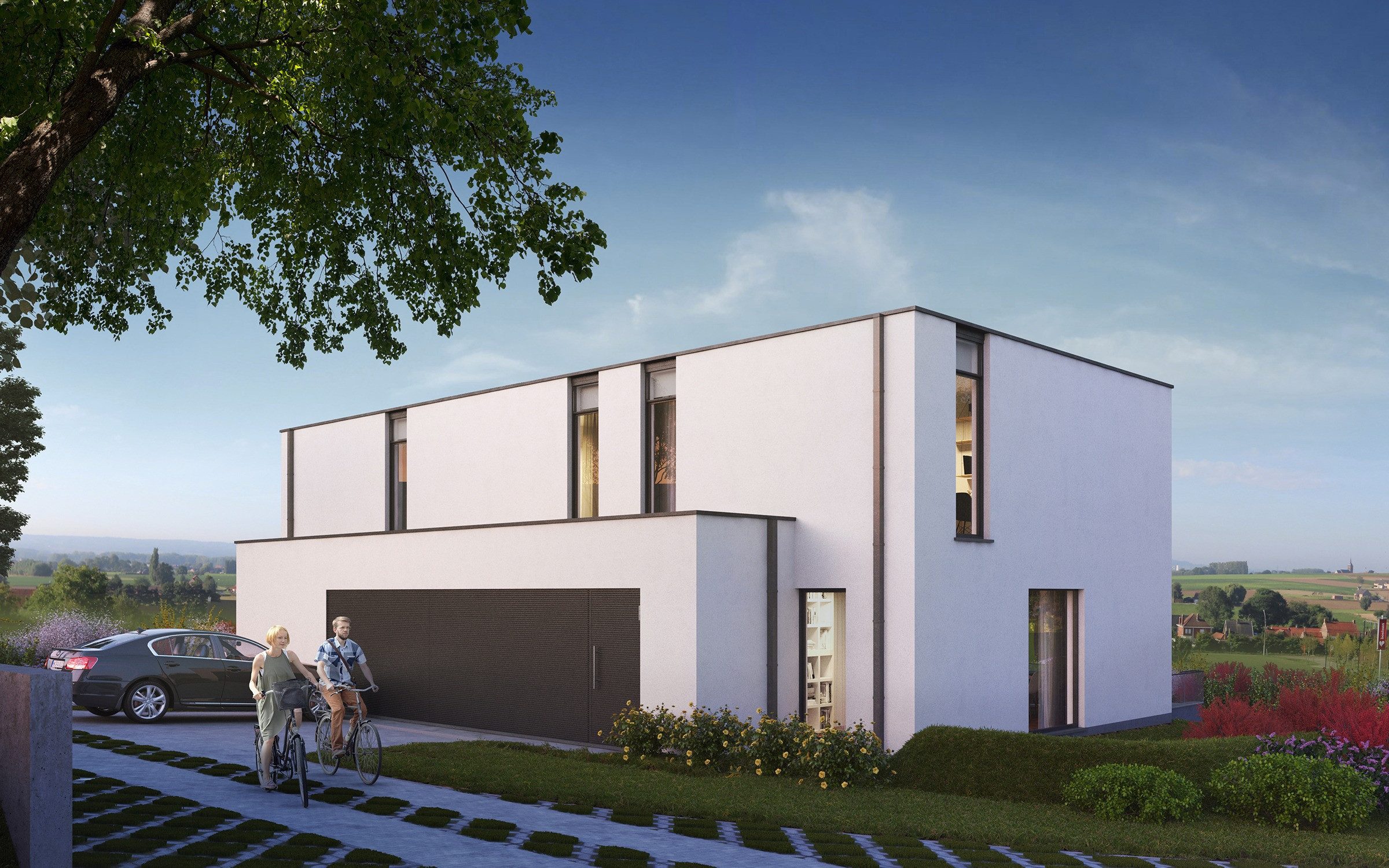 Bostoen Nieuwbouwwoning De Kleine Kluis Wortegem-Petegem