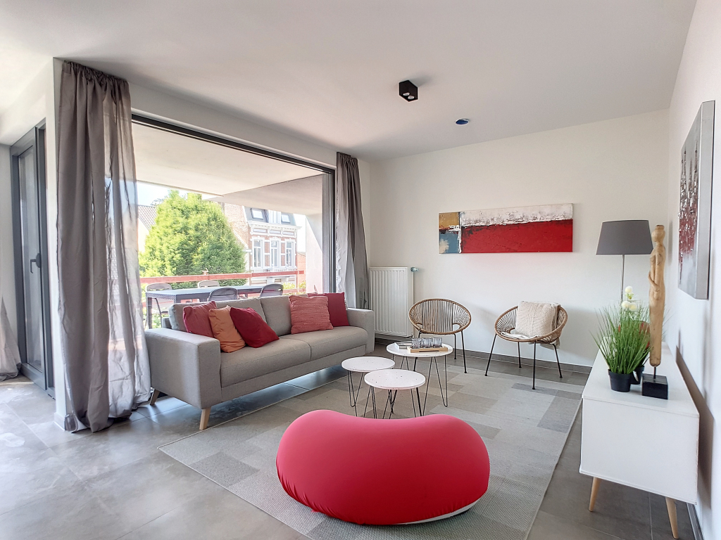 Living kijkappartement in Arcelar te Aartselaar