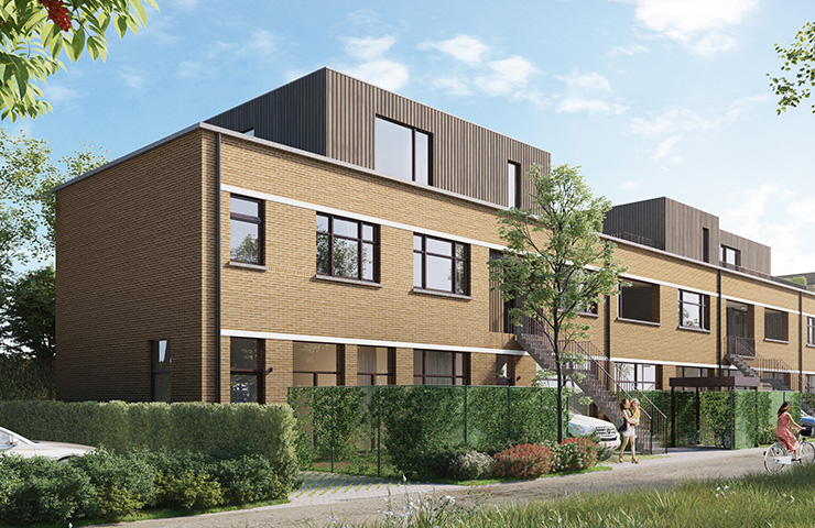 Bostoen nieuwbouwappartement Residentie Tossa in Eeklo