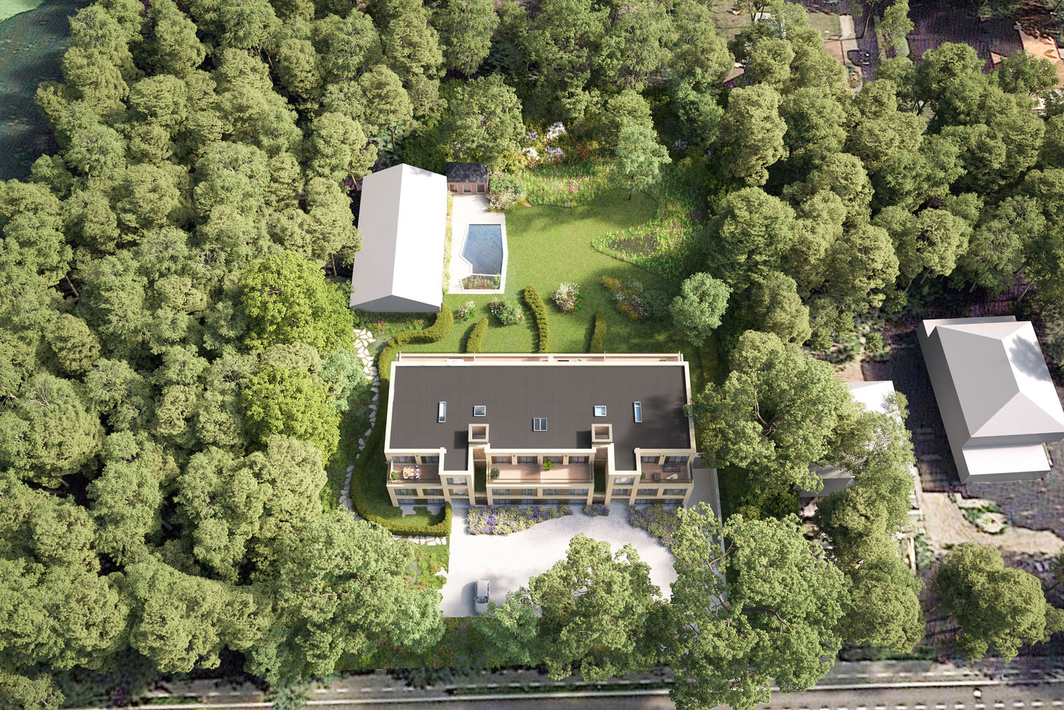 Bostoen Nieuwbouwappartement Destelbergen WoodLand Park