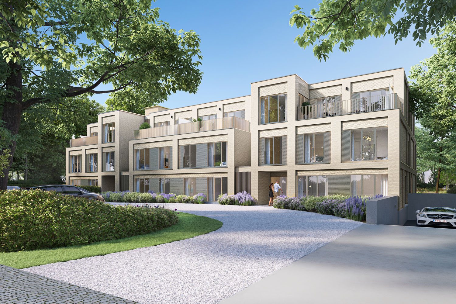 Bostoen Nieuwbouwappartement Destelbergen WoodLand Park