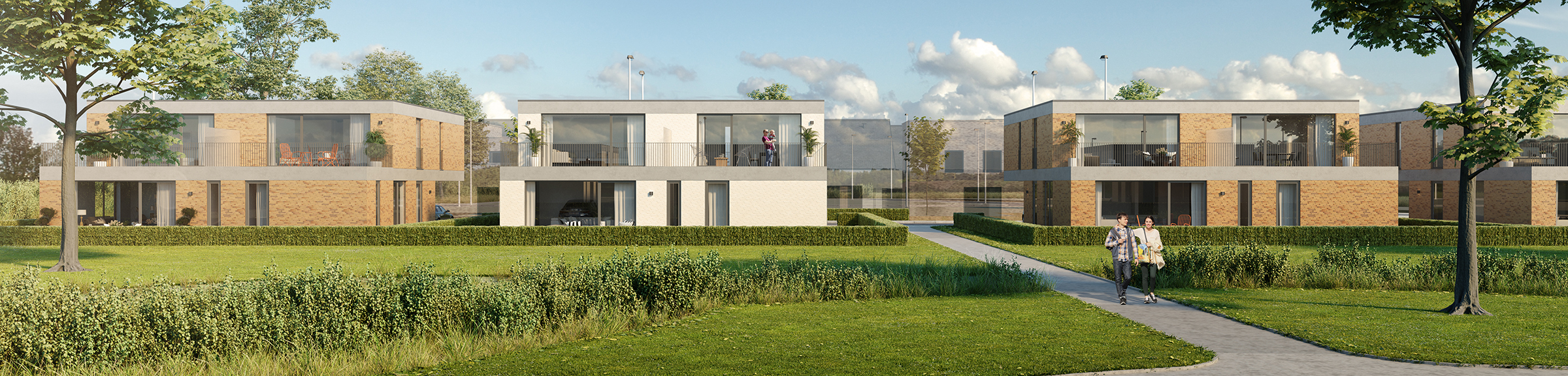 Bostoen Nieuwbouwappartement Harelbeke GaverLeie