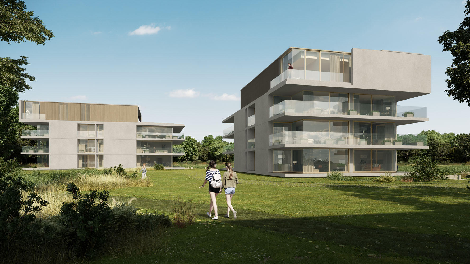 Bostoen Nieuwbouwappartement Zwijnaarde RijvisscheHof