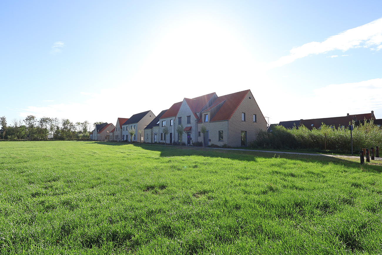 Bostoen Nieuwbouwwoningen Ramskapelle Nieuwpoort Hof Teghelrie