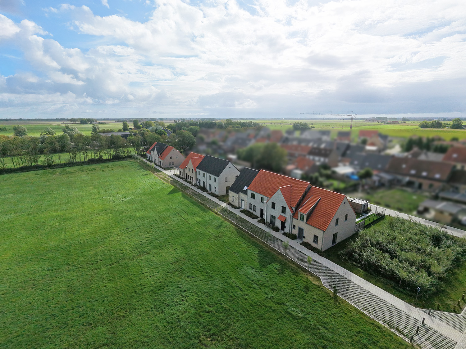 Bostoen Nieuwbouwwoningen Ramskapelle Nieuwpoort Hof Teghelrie