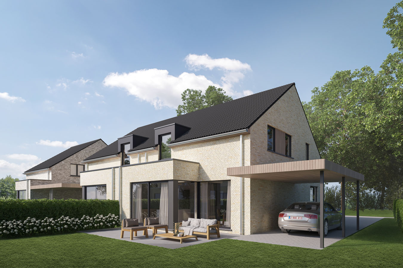 Bostoen Nieuwbouwwoning Dentergem RivaHof