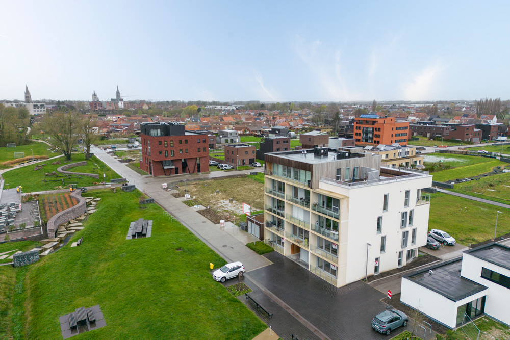 Bostoen Ieper Residentie Posseidon nieuwbouwappartementen voorgevel