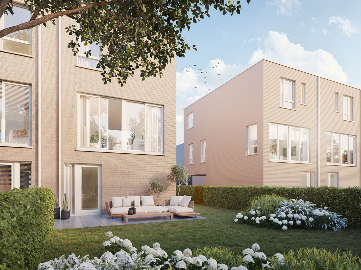 Bostoen EikenLeen Eke nieuwbouwwoningen tuin