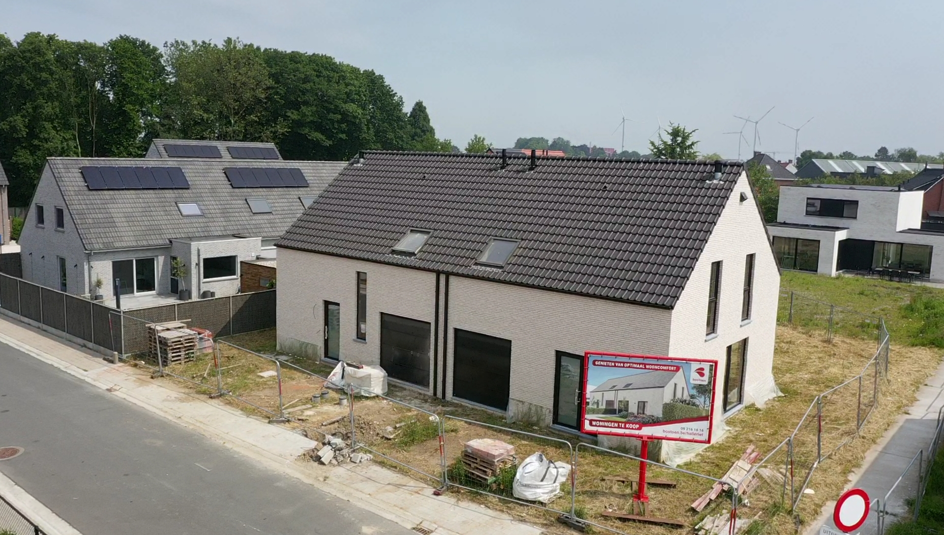 Bostoen nieuwbouwwoningen Rumbeke HalleRiet