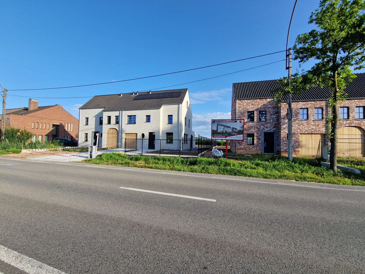 Bostoen nieuwbouwwoningen in Eke Hof Landuit straat