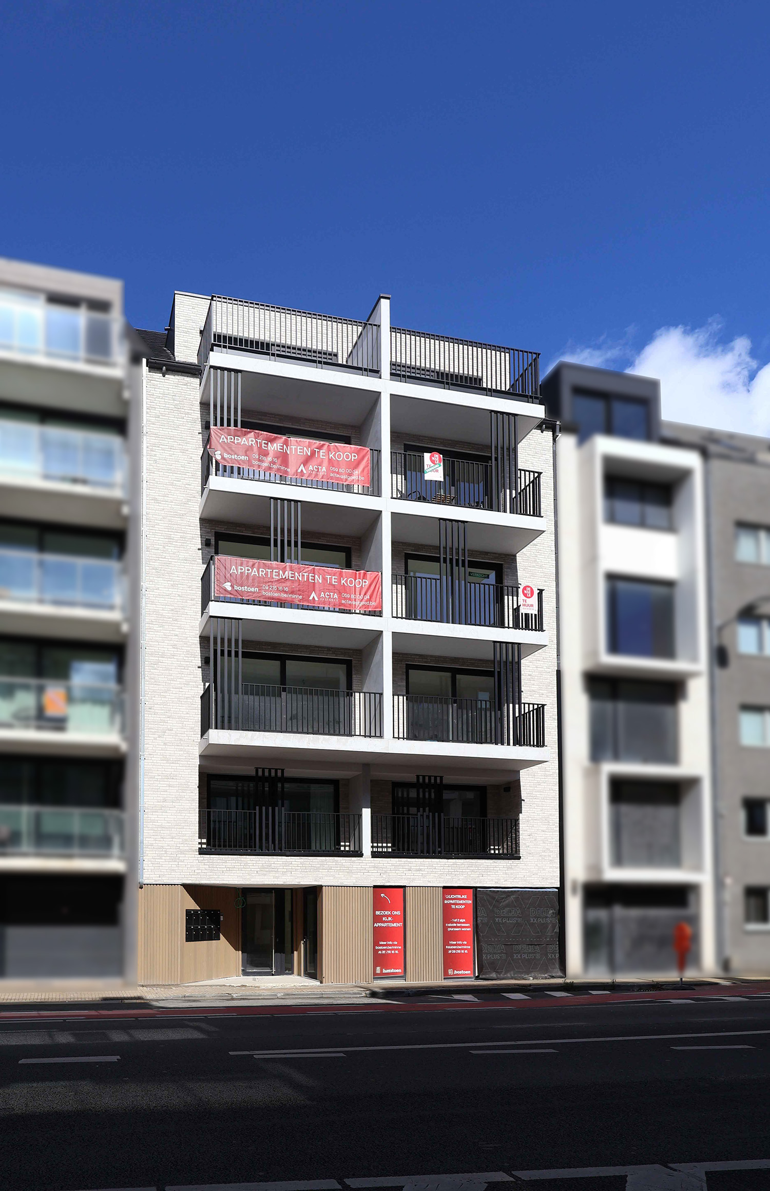 Bostoen Nieuwbouwappartementen Oostende Minne