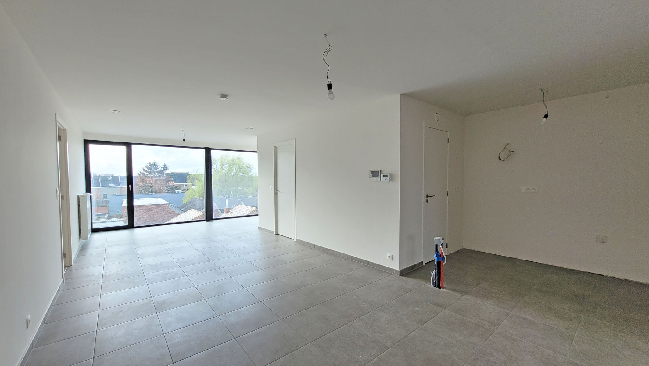 Bostoen Kijkappartement Nieuwbouwappartement Aalst Residentie Clavis Leefruimte