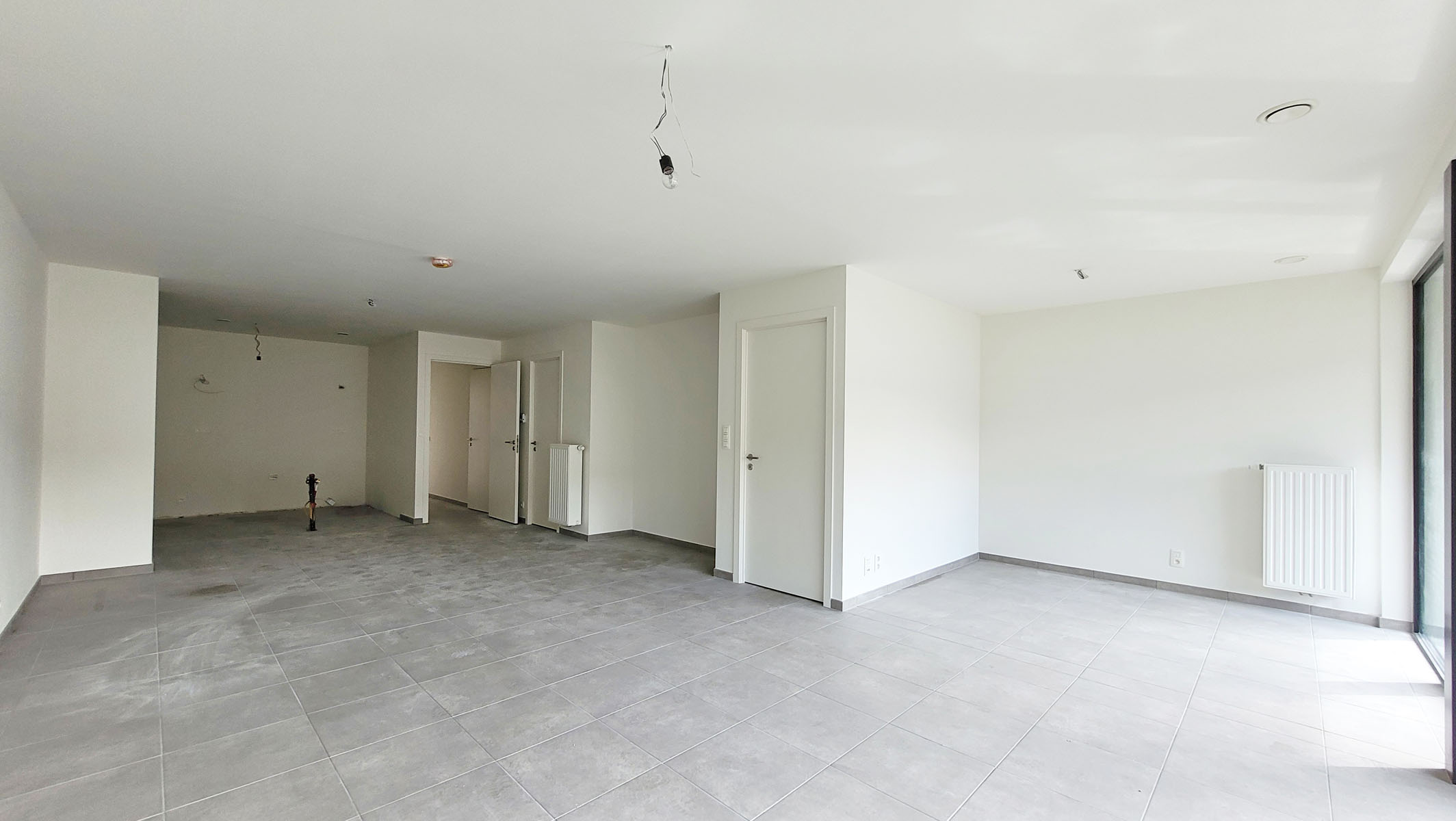 Bostoen Kijkappartement Nieuwbouwappartement Aalst Residentie Clavis Leefruimte