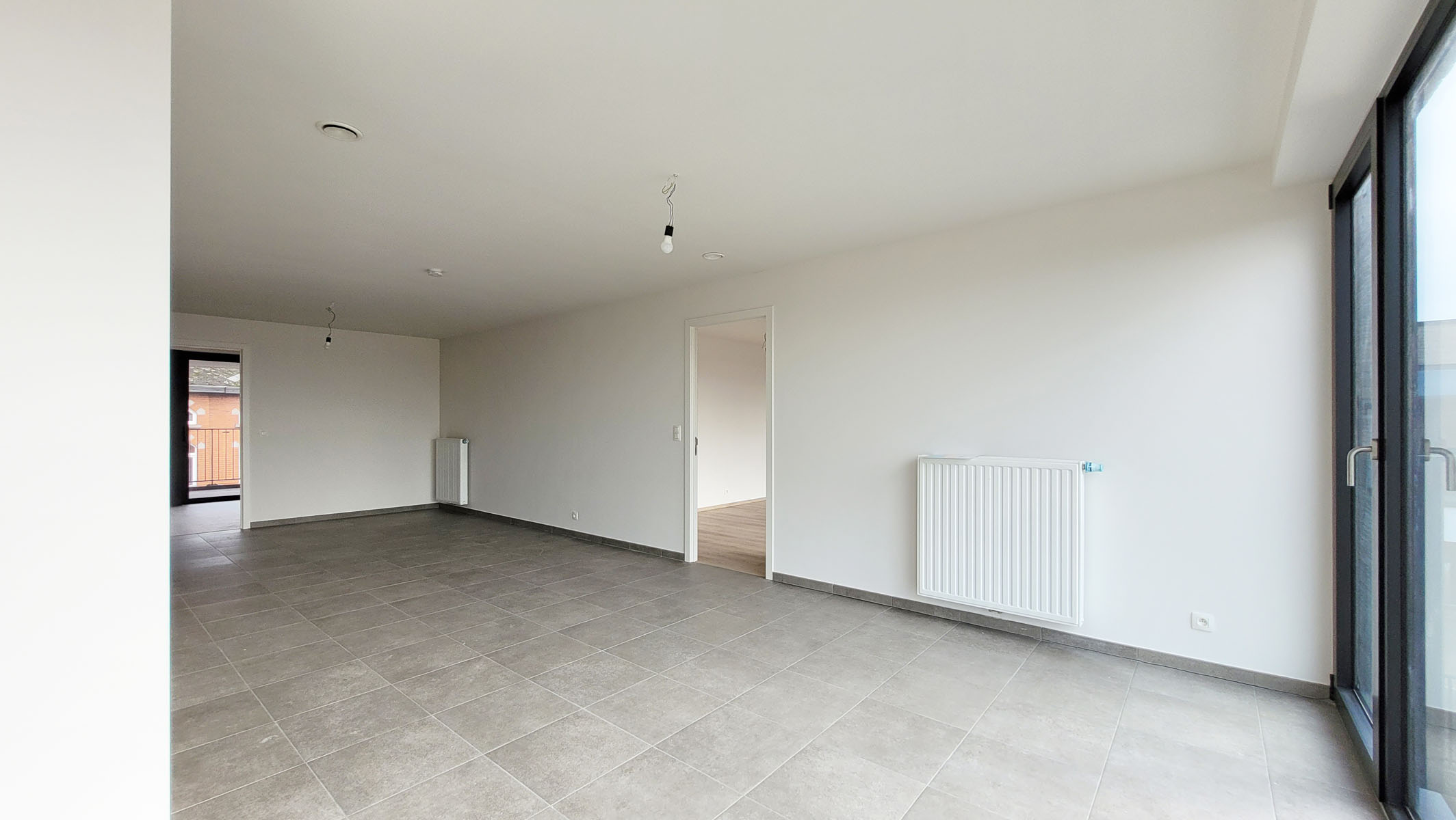 Bostoen Kijkappartement Nieuwbouwappartement Aalst Residentie Clavis Leefruimte