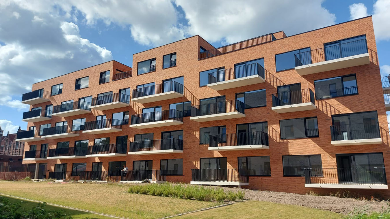 Bostoen Residentie Kaaiken nieuwbouwappartementen in Eeklo