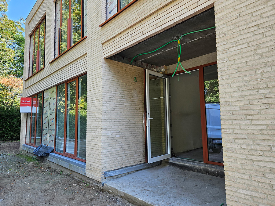Bostoen luxe appartementen in Destelbergen WoodLand Park voorgevel