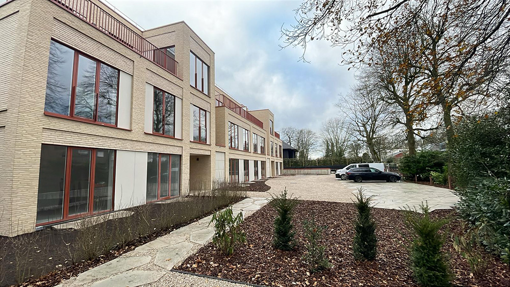Bostoen Luxe nieuwbouwappartementen Destelbergen WoodLand Park Tuin