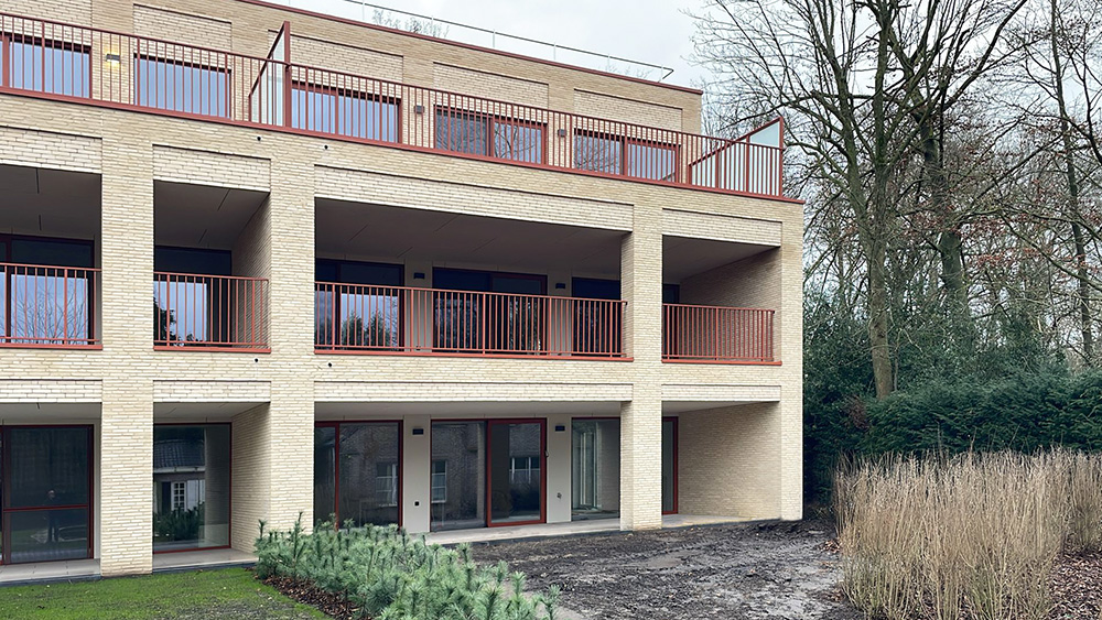 Bostoen Luxe nieuwbouwappartementen Destelbergen WoodLand Park Tuin