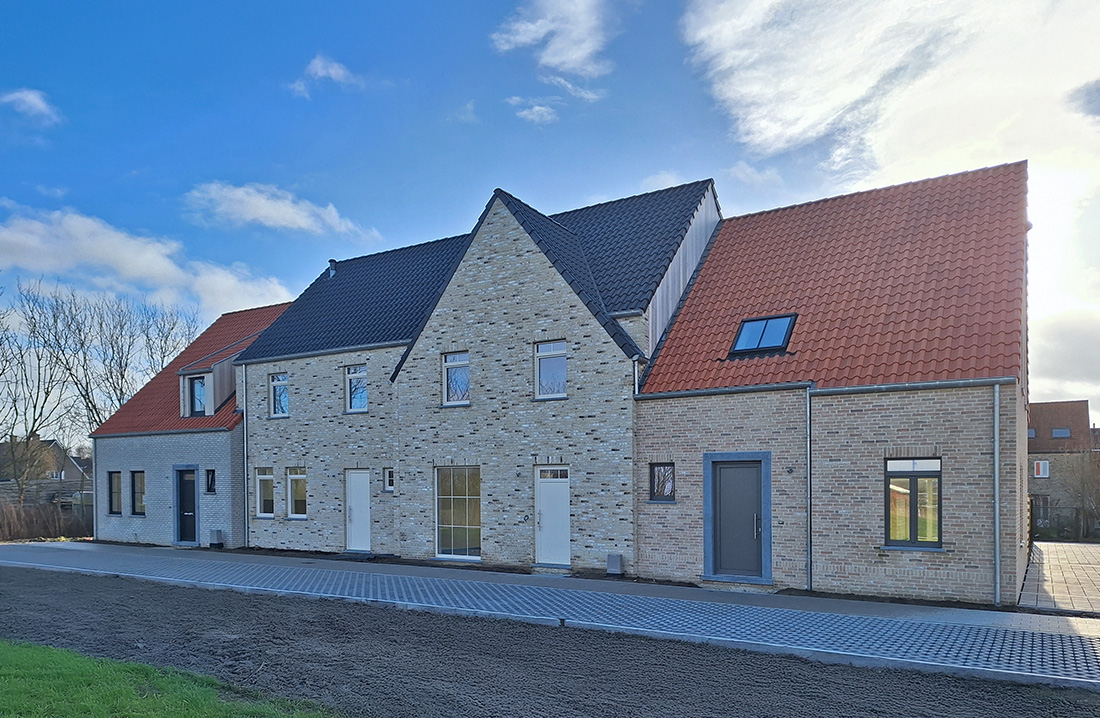 Bostoen Landelijke nieuwbouwwoningen Ramskapelle Hof Teghelrie