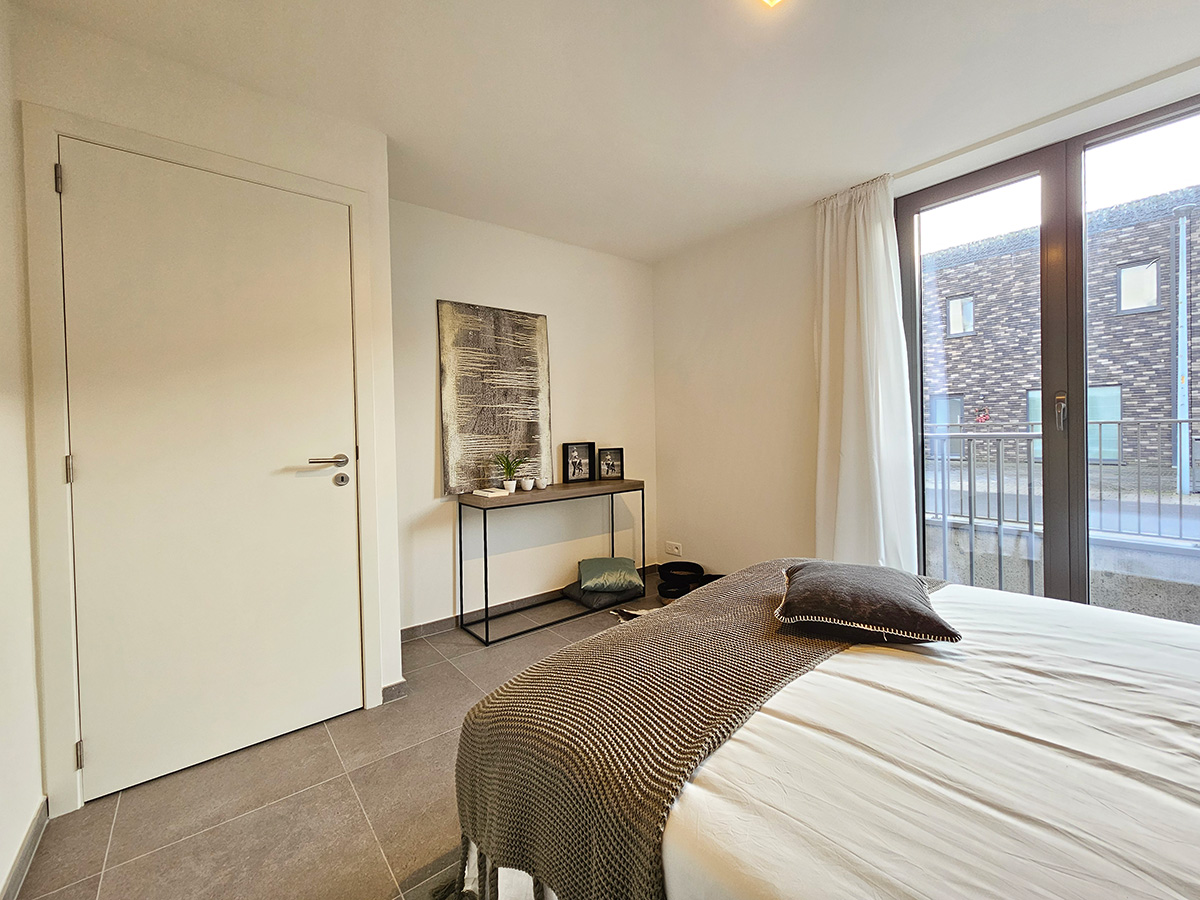 Bostoen Nieuwbouwappartementen Rumbeke Residentie Camiel Slaapkamer