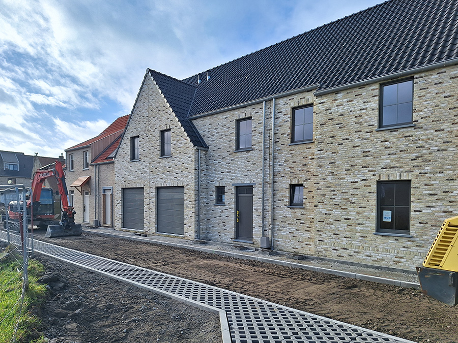 Bostoen Landelijke nieuwbouwwoningen Ramskapelle Hof Teghelrie