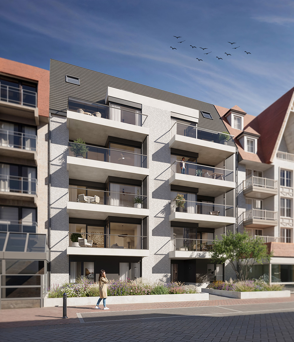 Bostoen Nieuwbouwappartementen Koksijde Residentie Maro