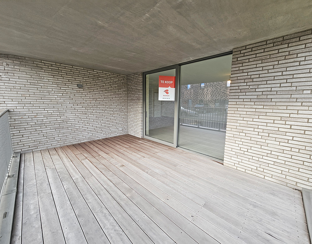 Bostoen Instapklare nieuwbouwappartementen Rumbeke Residentie Camiel Terras