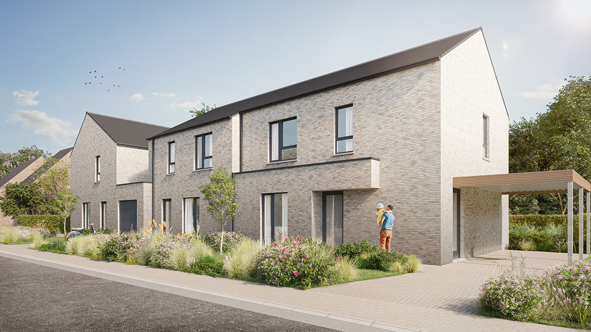Bostoen Nieuwbouwwoningen Gistel Hof Termote