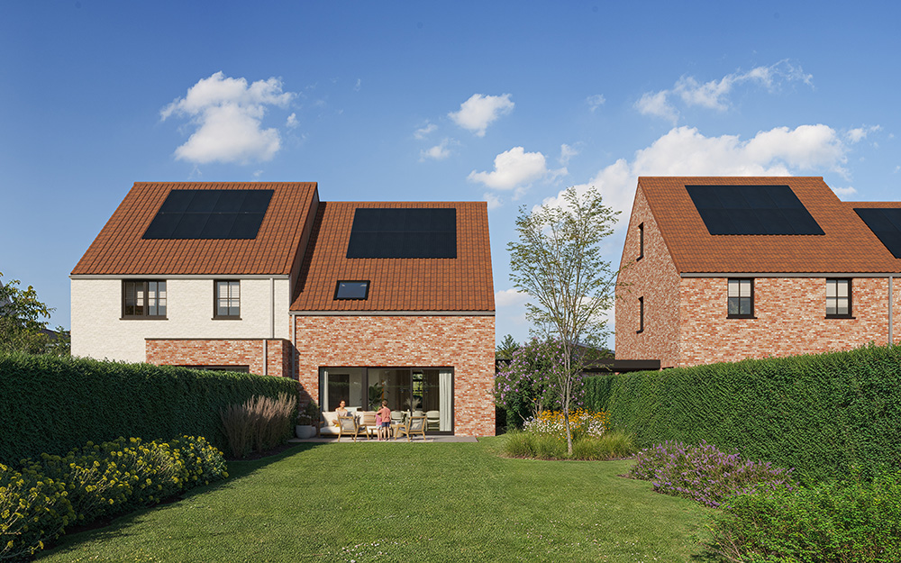 Bostoen Nieuwbouw Pastorijwoningen Lievegem Floralis