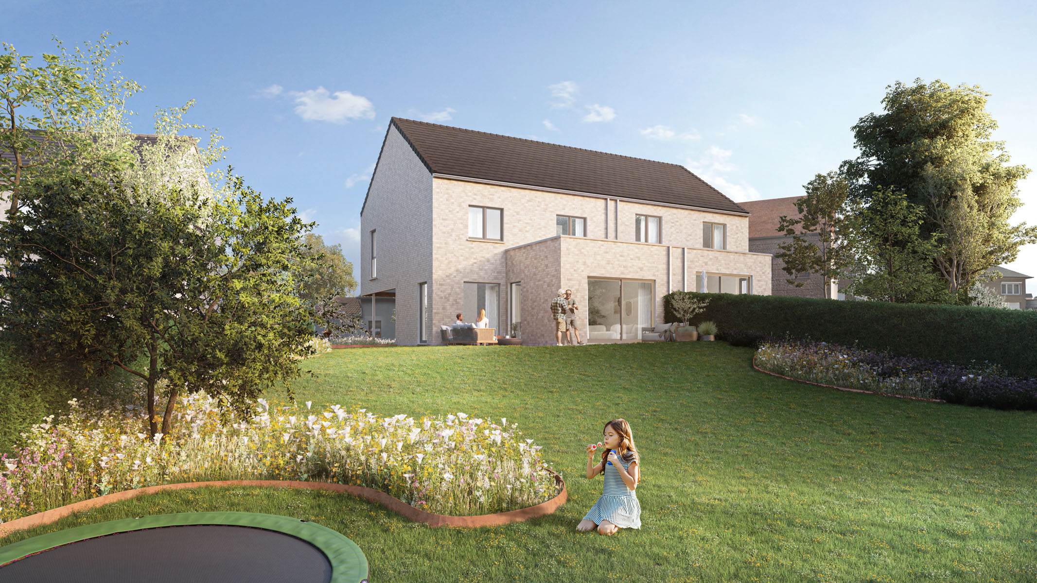 Bostoen Hof Orisun Asse Energiezuinige nieuwbouwwoningen