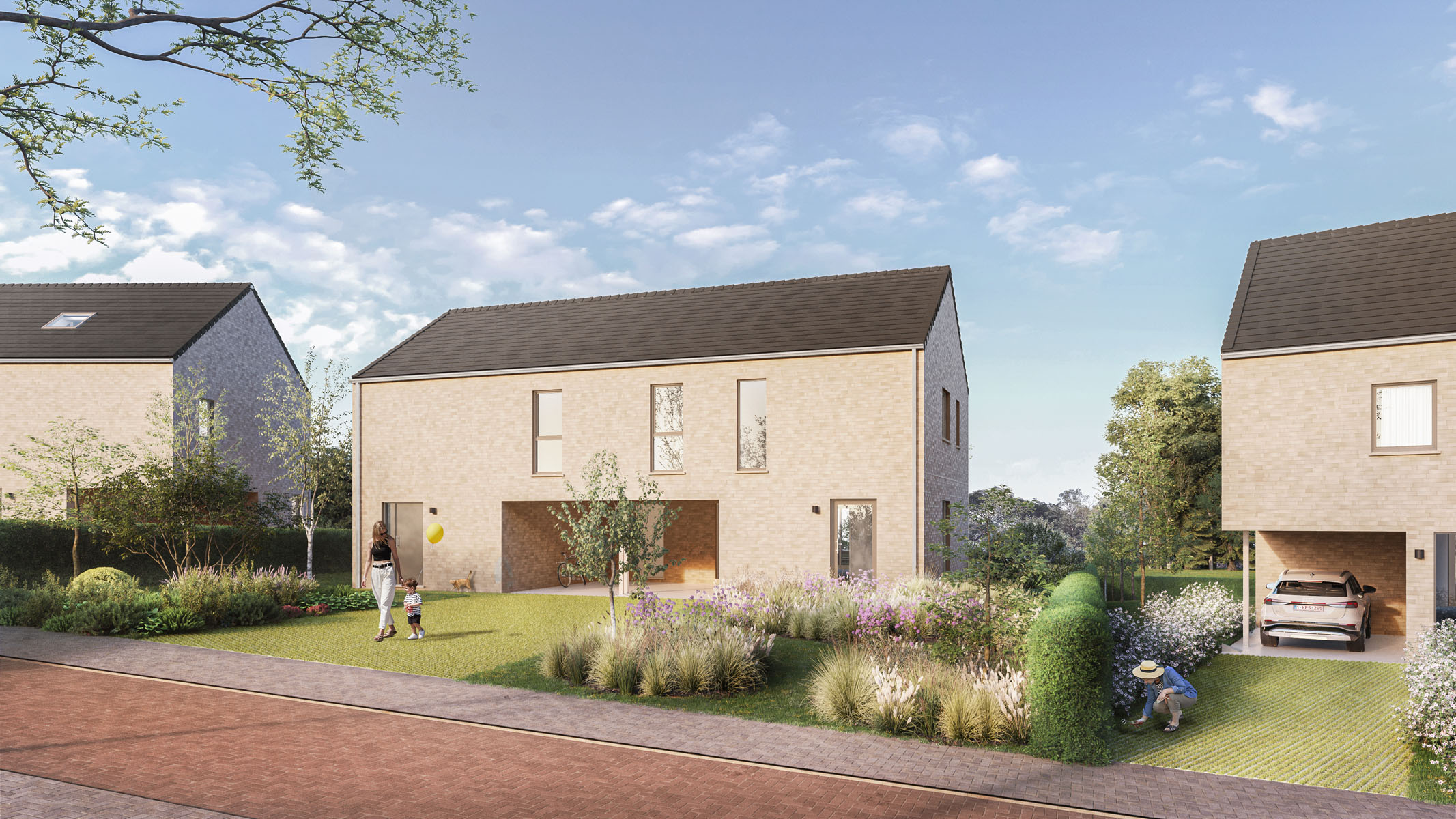 Bostoen Hof Orisun Asse Energiezuinige nieuwbouwwoningen