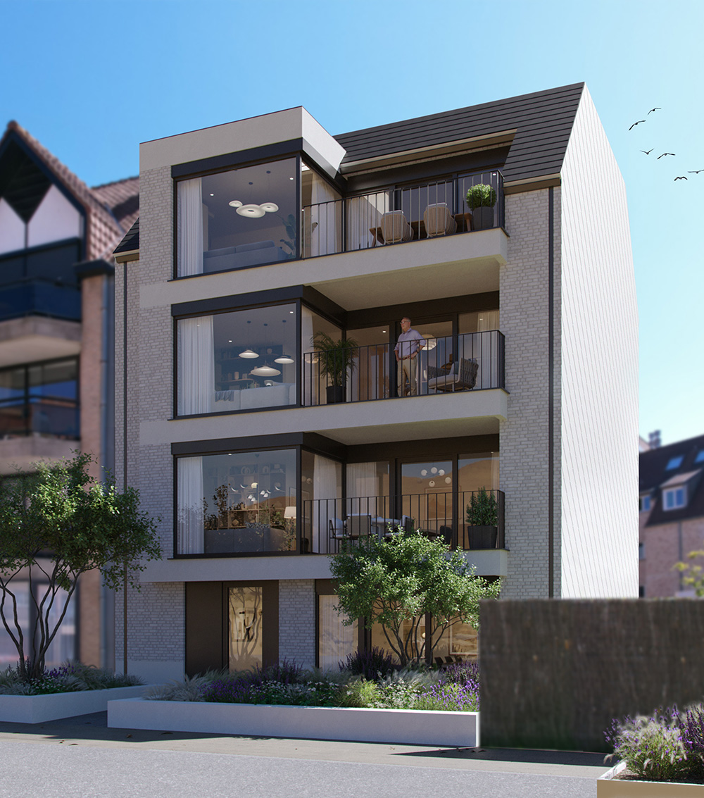 Bostoen Nieuwbouwappartementen in Koksijde The Dune Rubia