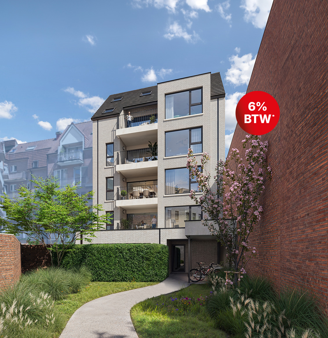 Bostoen Nieuwbouwappartementen in Koksijde The Dune Helia