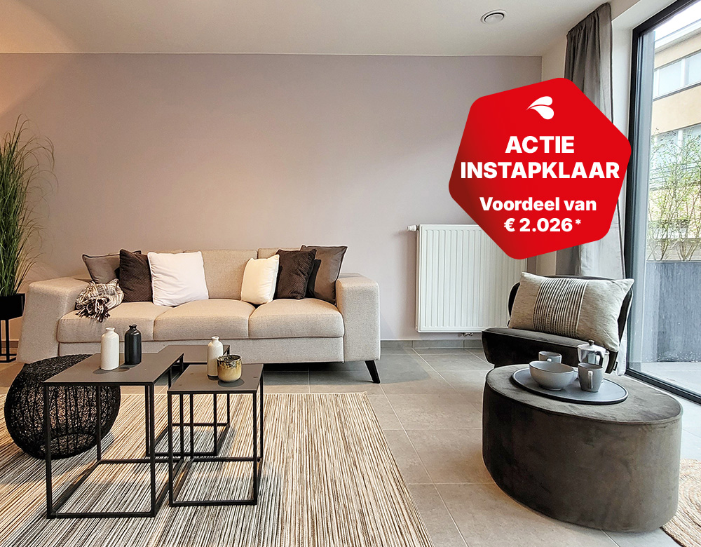 Nieuwbouwappartementen in Aalst Clavis Instapklaar