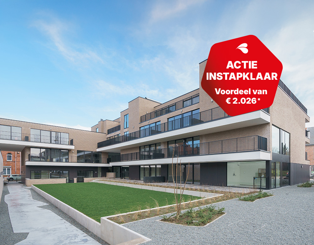 Nieuwbouwappartementen in Aalst Clavis Instapklaar
