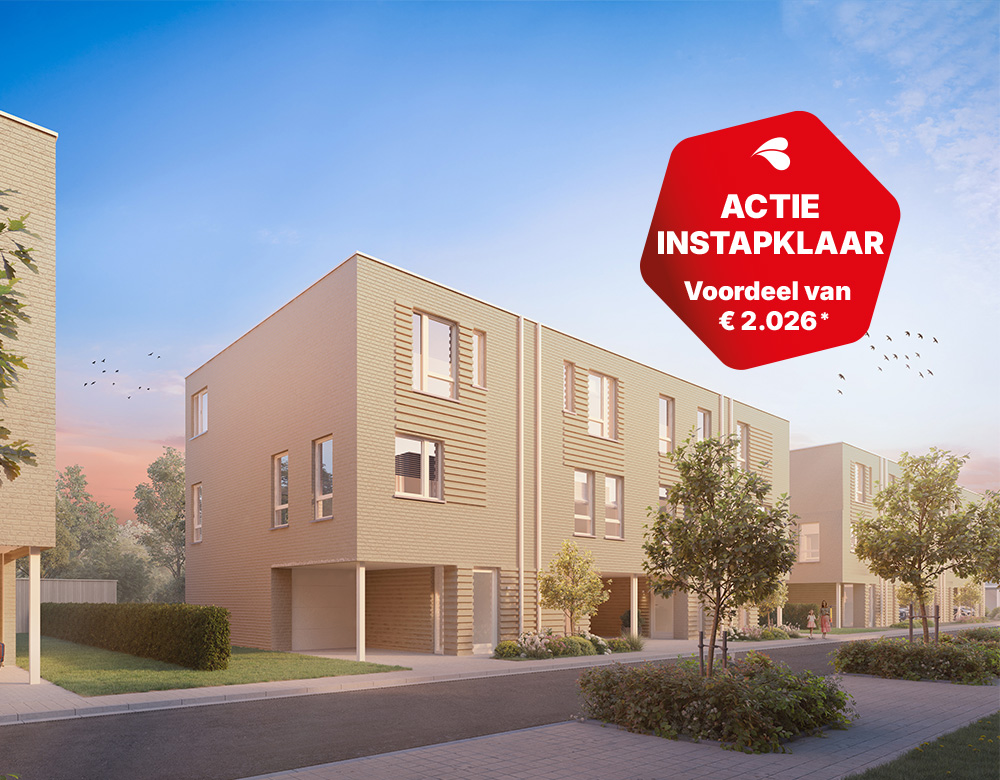 Nieuwbouwwoningen in Eke EikenLeen Instapklaar