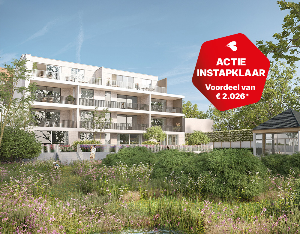 Nieuwbouwappartementen in Aalst La Tourbière Instapklaar