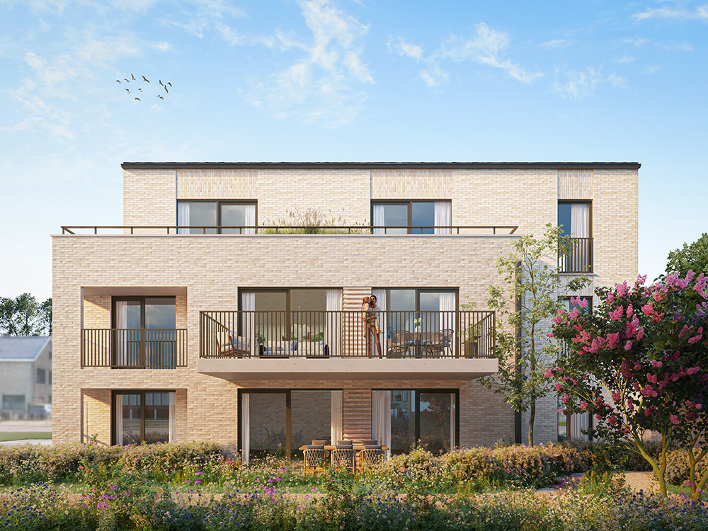 Bostoen Energiezuinige nieuwbouwappartementen in Zedelgem Leenhof