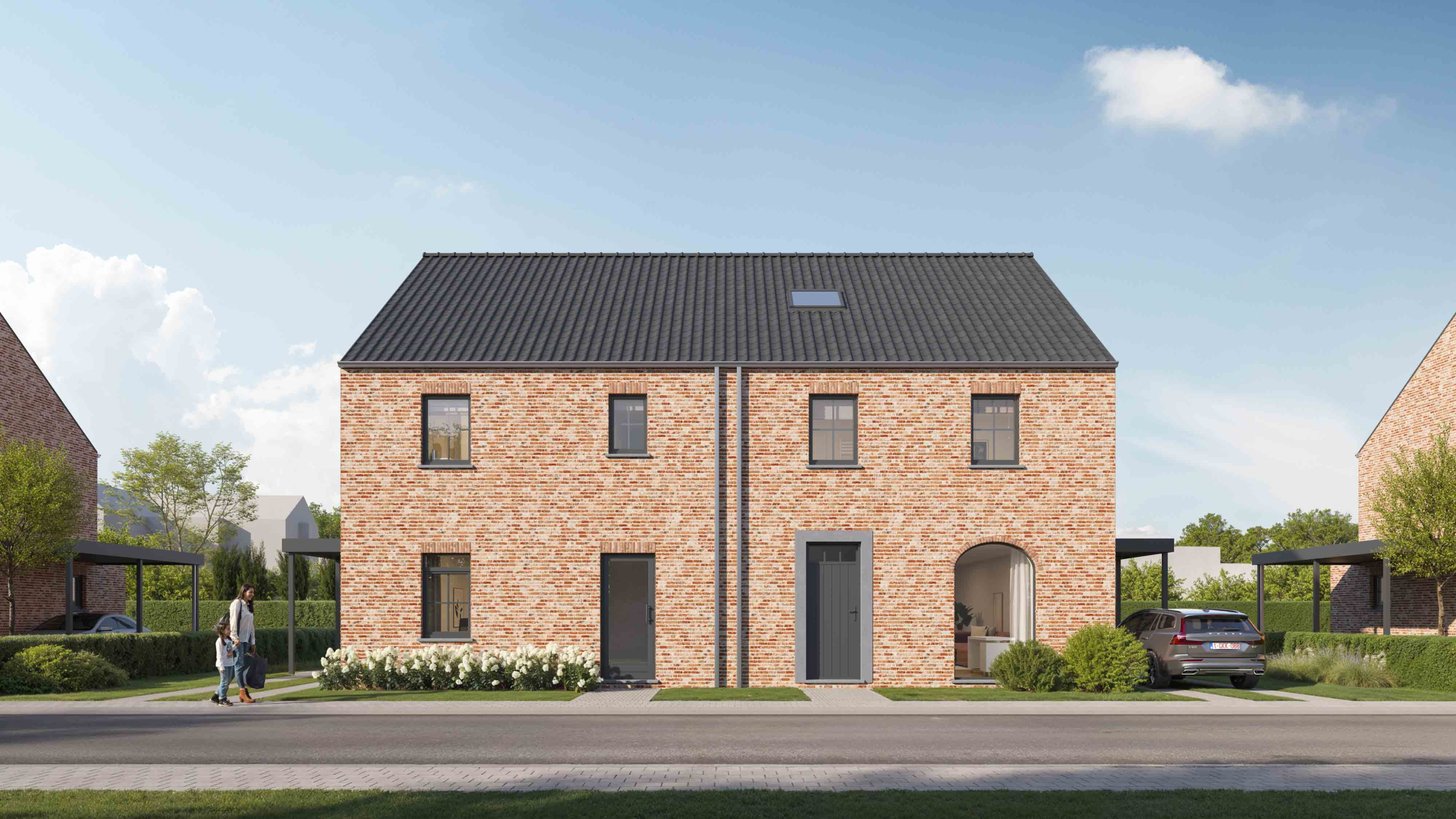 Bostoen Landelijke nieuwbouwwoningen in Kuurne Verdana