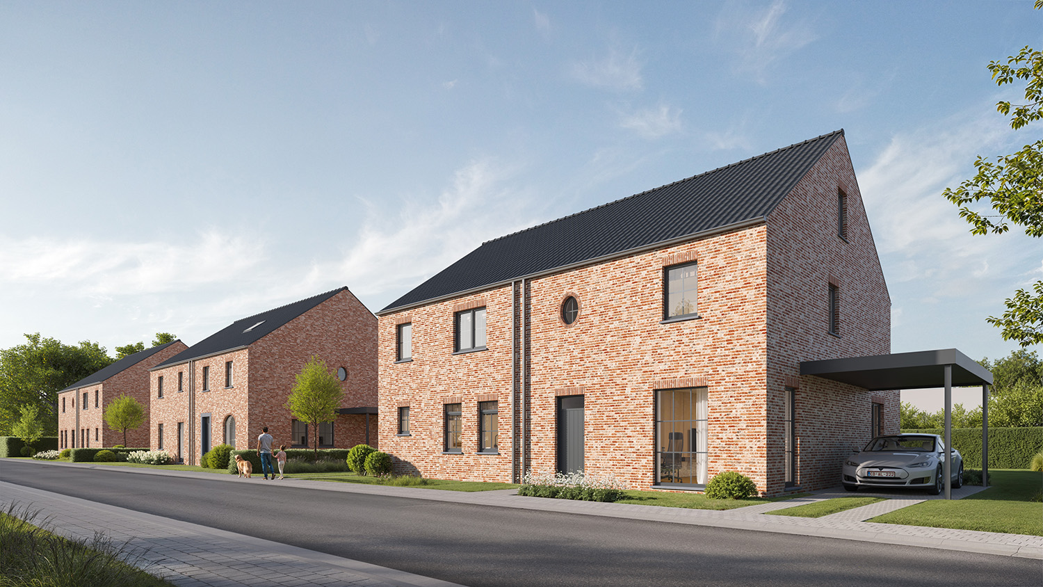 Bostoen Nieuwbouwwoningen in Kuurne Verdana