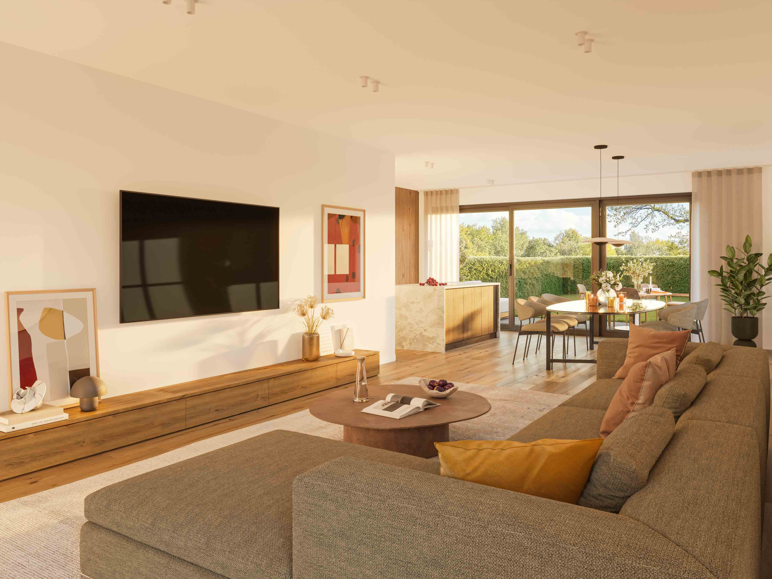 Bostoen Landelijke nieuwbouwwoningen in Kuurne Verdana