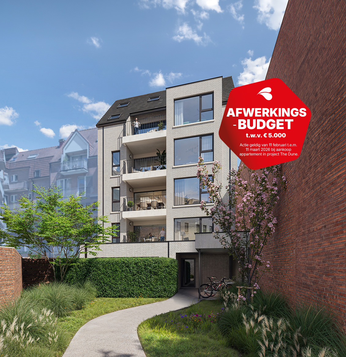 Bostoen Nieuwbouwappartementen in Koksijde Aan de kust The Dune