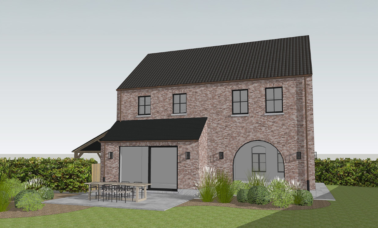 Bostoen Ruime bouwgronden in Lochristi Nieuwstraat