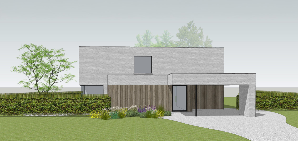 Bostoen Ruime bouwgronden in Lochristi Nieuwstraat